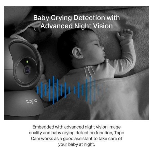 ΚΑΜΕΡΑ ΑΣΥΡΜΑΤΗ ΕΓΧΡΩΜΗ TP-LINK TAPO C211 BLACK